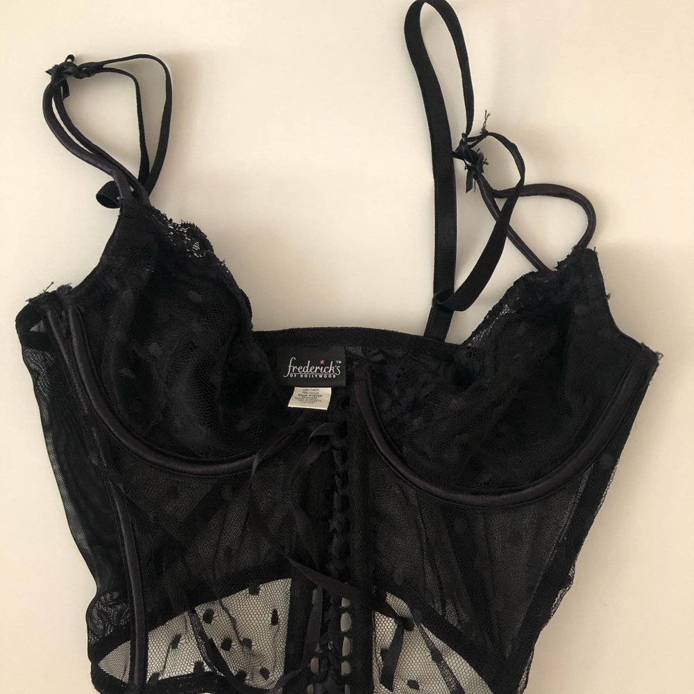 Frederick of Hollywood lace lingerie